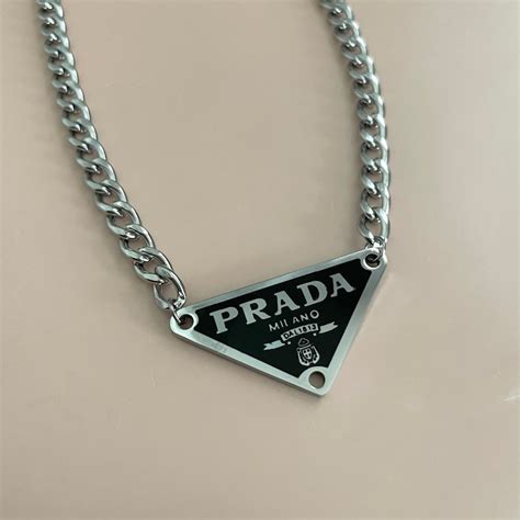 prada mens jewellery|prada necklaces.